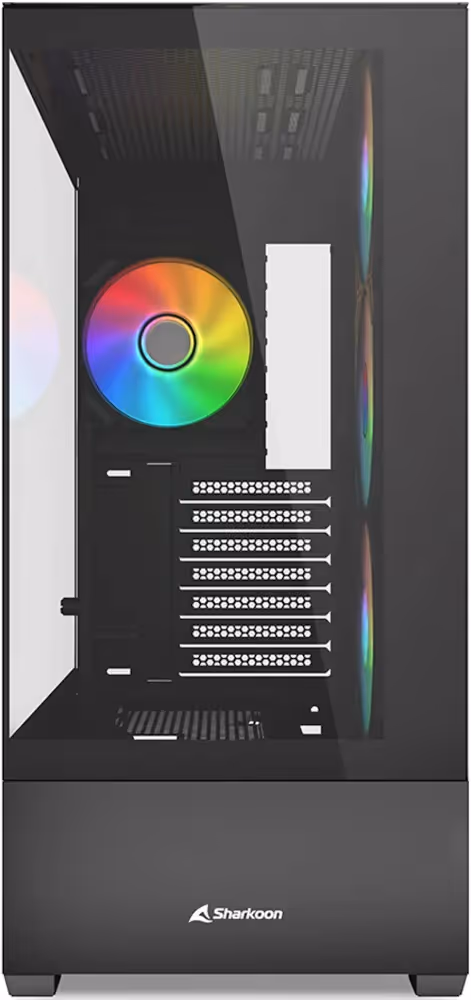 Sharkoon AK6 mATX RGB - vue 2