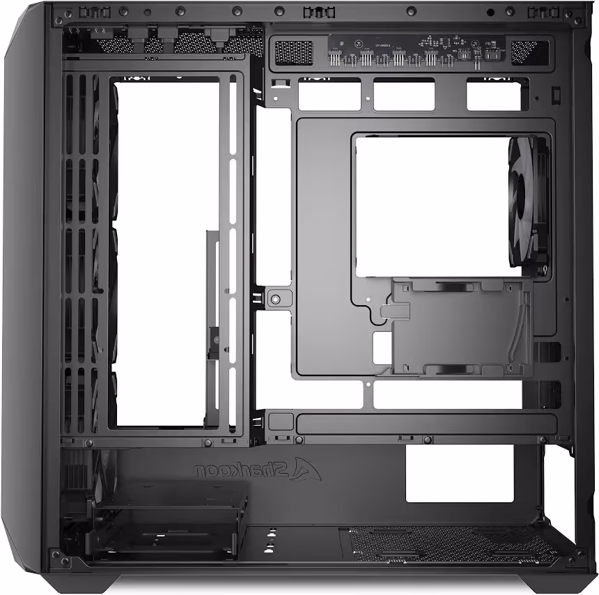 Sharkoon MK3 mATX RGB - vue 3