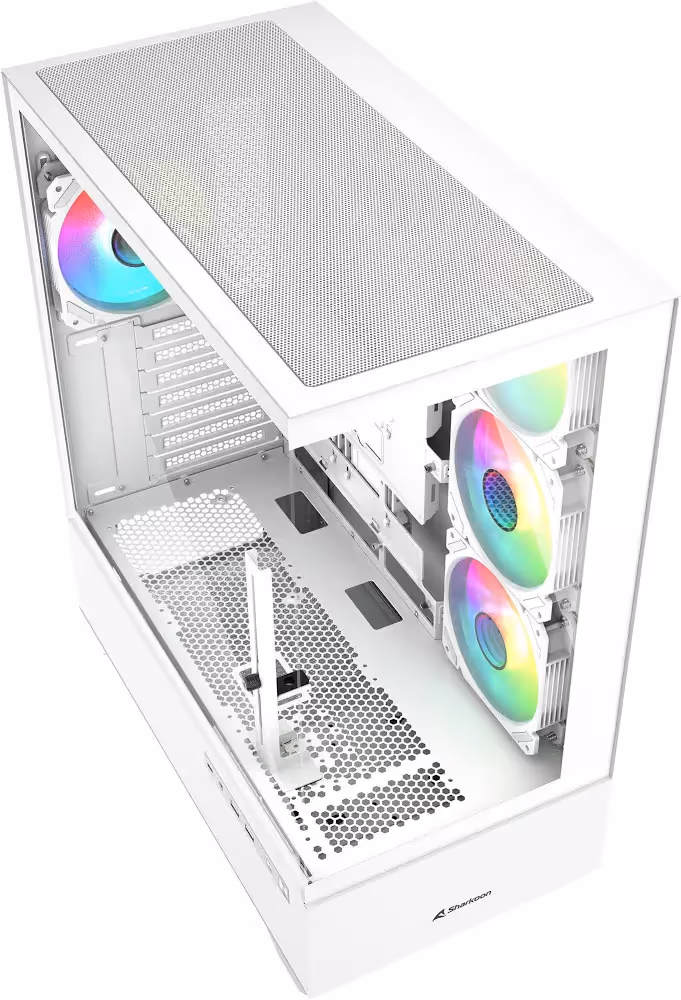 Sharkoon AK6 mATX RGB - vue 3