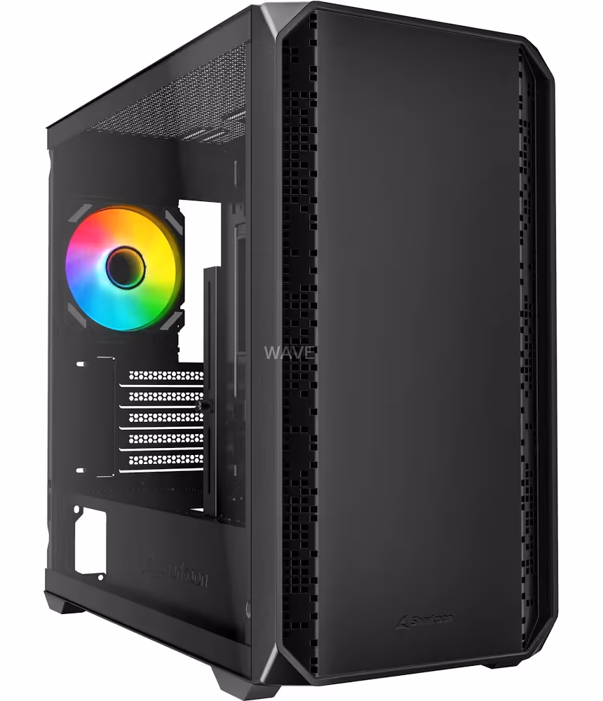 Sharkoon MK2 mATX RGB - vue 2