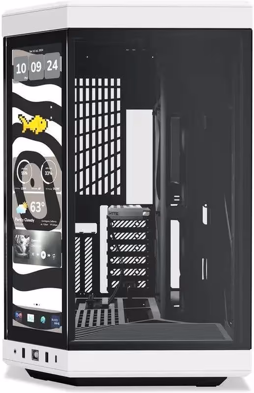 HYTE Y70 Touch Infinite mATX - vue 2