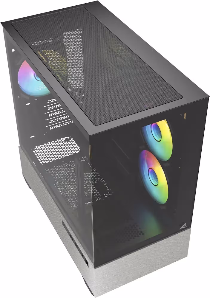 Sharkoon MK7 ARGB mATX RGB - vue 3