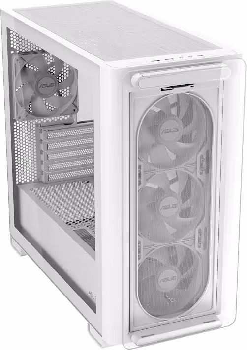 ASUS A23 PLUS TG ARGB White mATX - vue 4