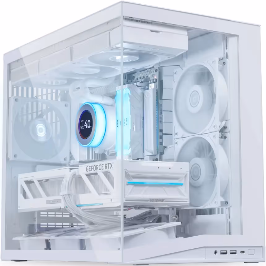 Lian Li O11 Dynamic Mini V2 Flow mITX - vue 2