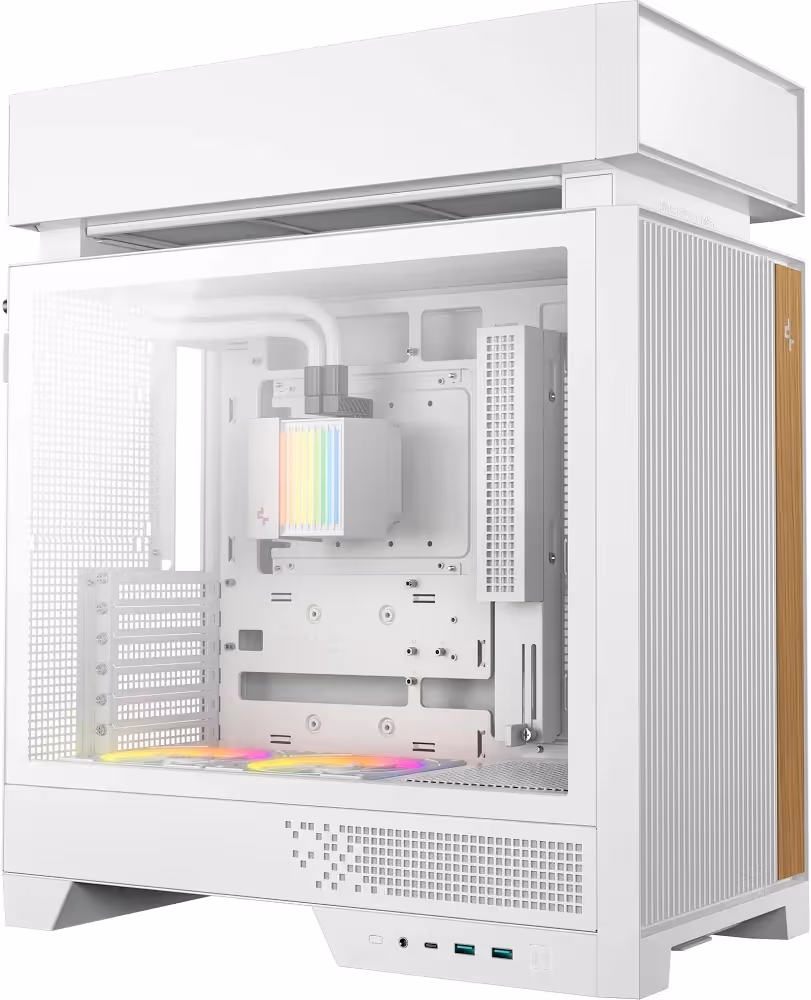 DeepCool CL6600 WH mATX White - vue 2