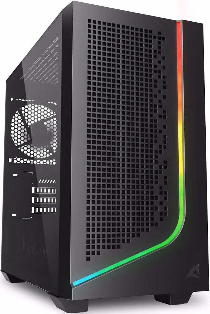 Sharkoon J1000 mATX RGB - vue 2
