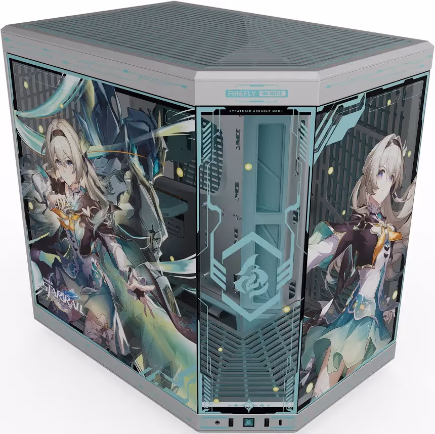 HYTE Y70 Firefly Edition mATX - vue 3