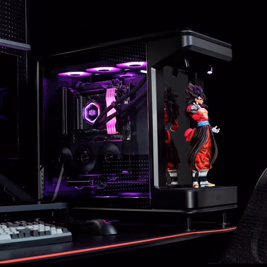 Cooler Master MasterFrame 360 Stage Mirror mATX - vue 3