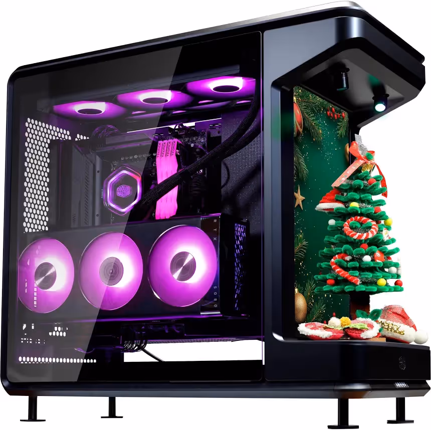 Cooler Master MasterFrame 360 Stage LCD - vue 4