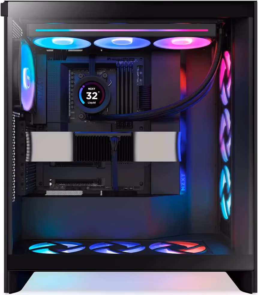 NZXT H7 Flow ATX RGB - vue 3