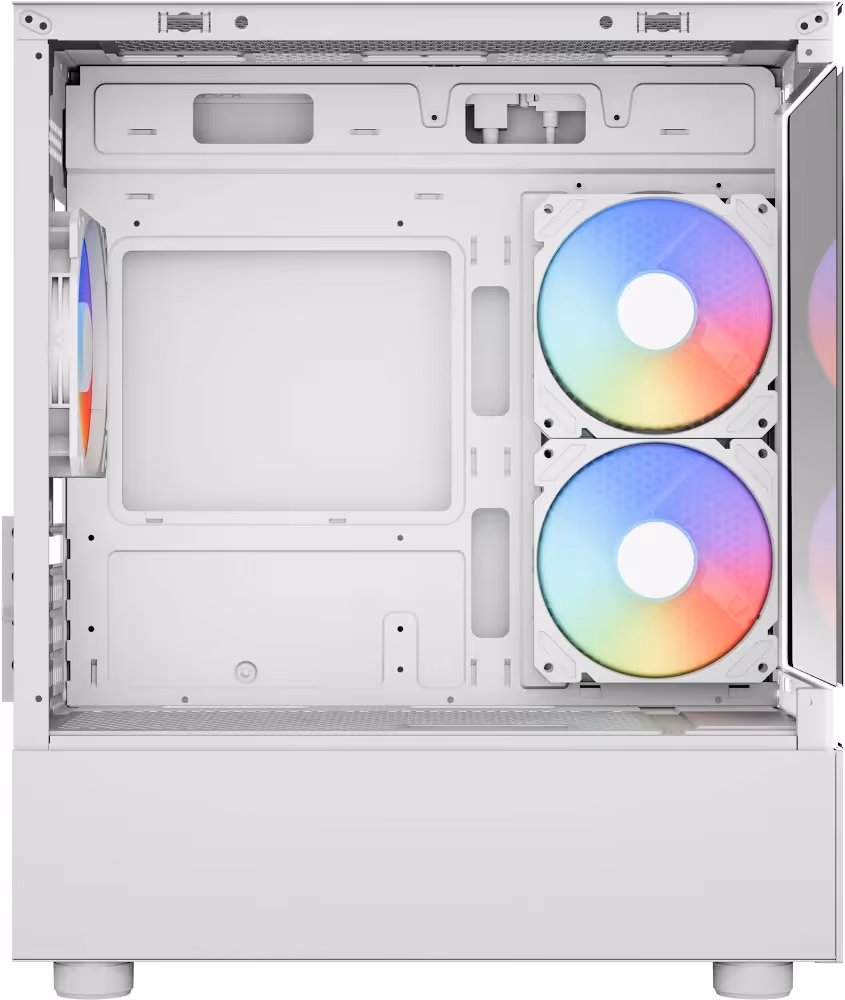 AeroCool Viewport Mini-G-WT-v4 mITX RGB - vue 4