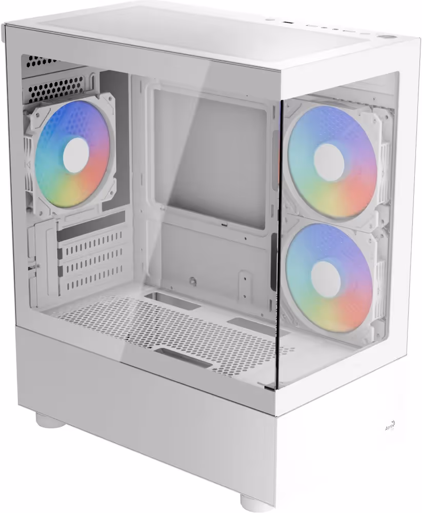 AeroCool Viewport Mini-G-WT-v4 mITX RGB - vue 2