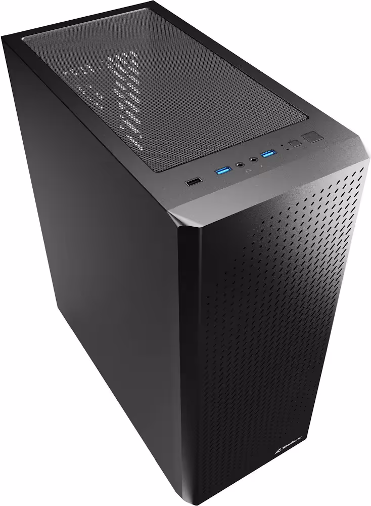 Sharkoon VS9 Black mATX - vue 3