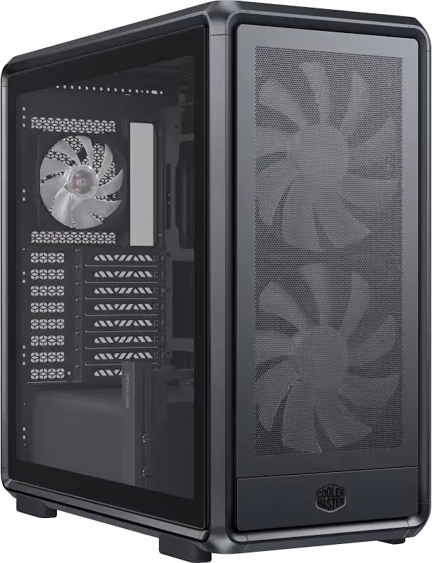 Cooler Master MasterFrame 600 Mesh ATX RGB - vue 3