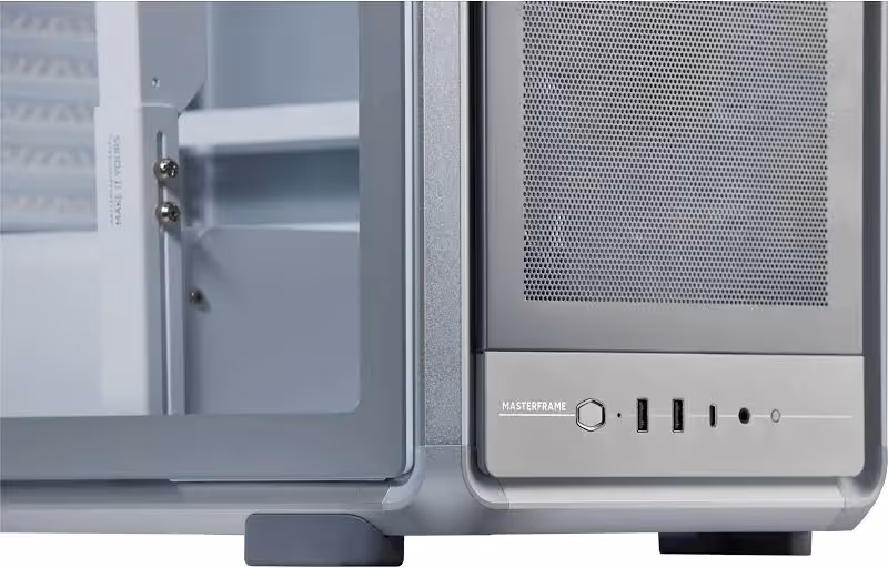 Cooler Master MasterFrame 500 Mesh mATX RGB - vue 3