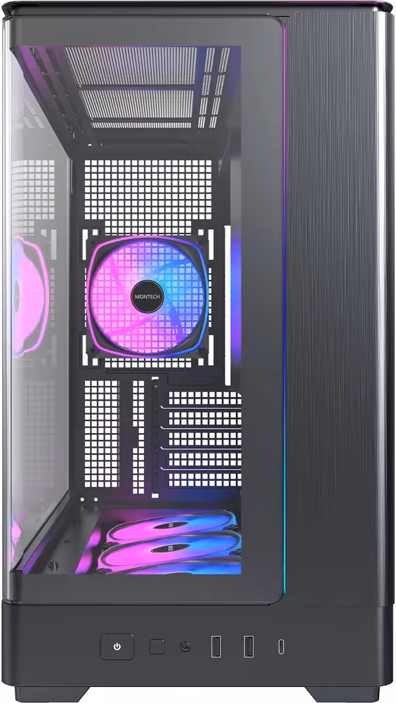 Montech King 15 Pro mATX - vue 3
