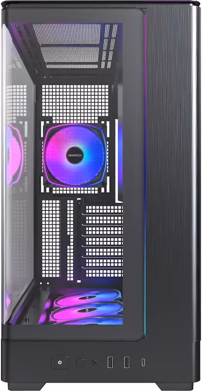 Montech King 45 Pro mATX - vue 3