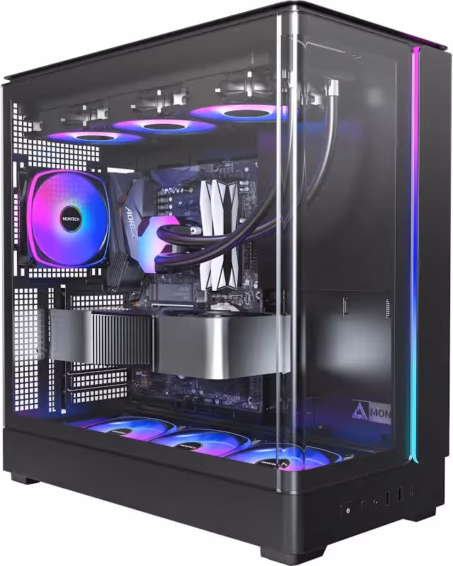 Montech King 45 Pro mATX - vue 2