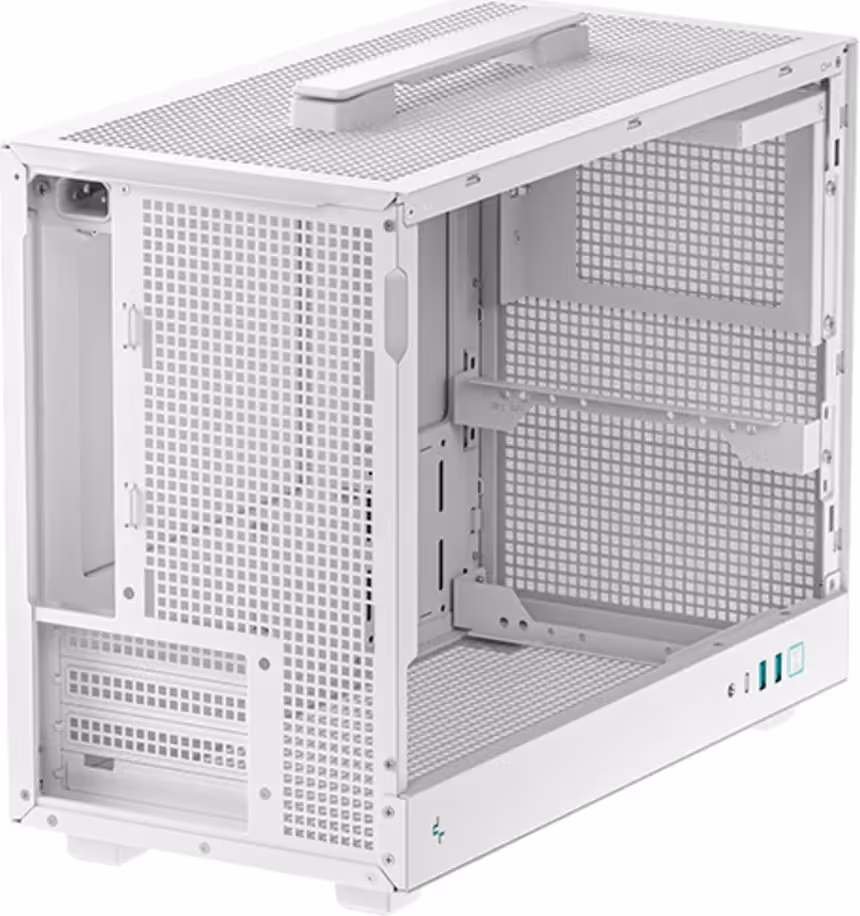 DeepCool CH160 Plus White mATX - vue 4