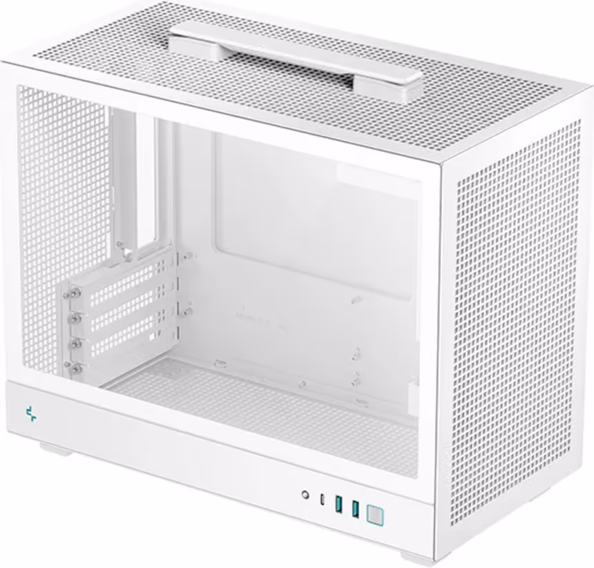 DeepCool CH160 Plus White mATX - vue 2