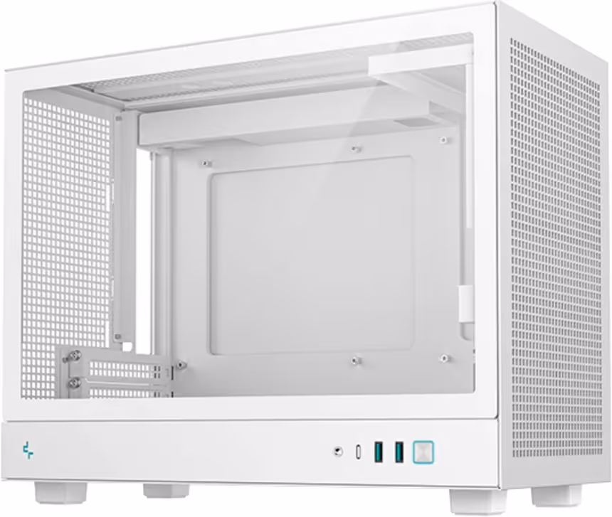 DeepCool CH160 Plus White mATX - vue 3