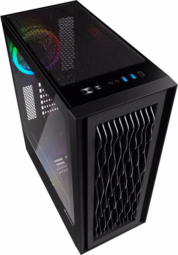 Sharkoon RGB Wave mATX RGB - vue 3