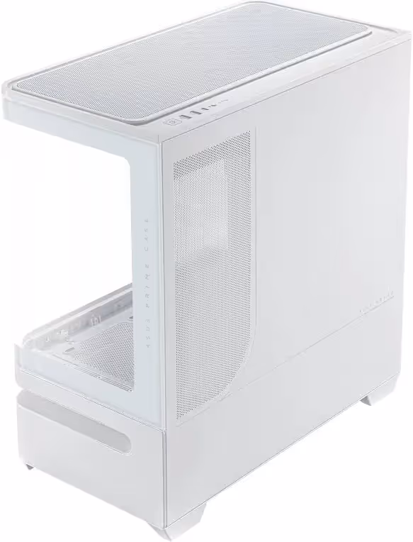 ASUS Prime AP202 ARGB mATX White - vue 3