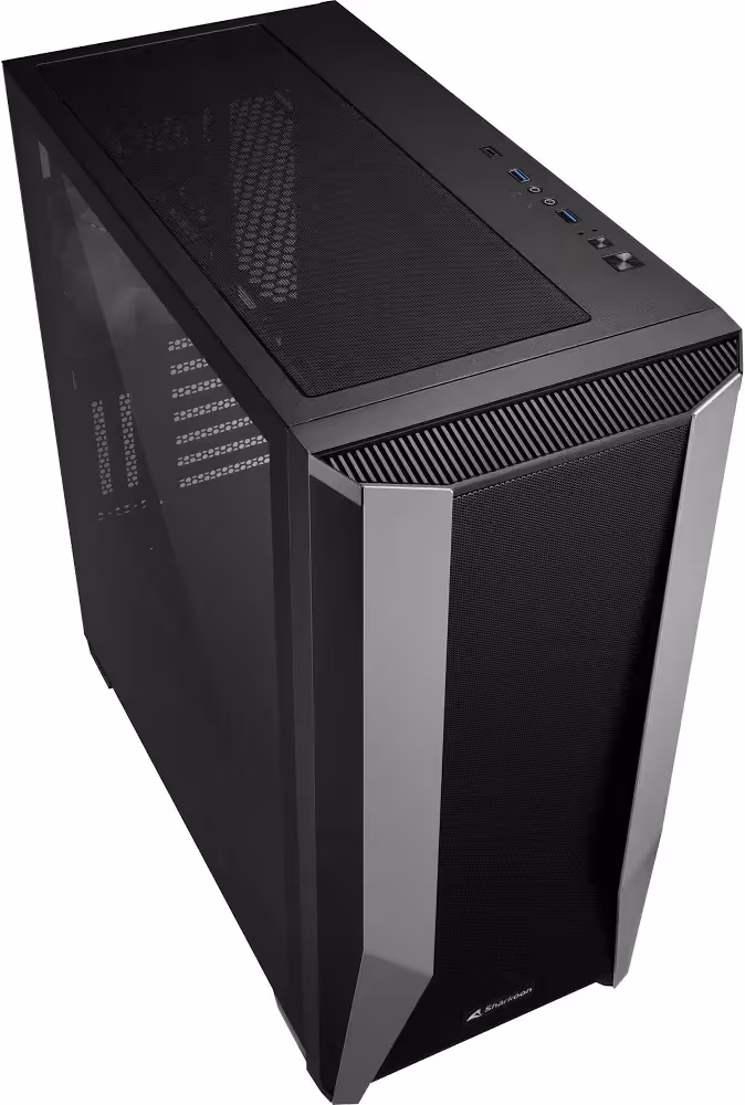 Sharkoon TG7M mATX RGB - vue 3