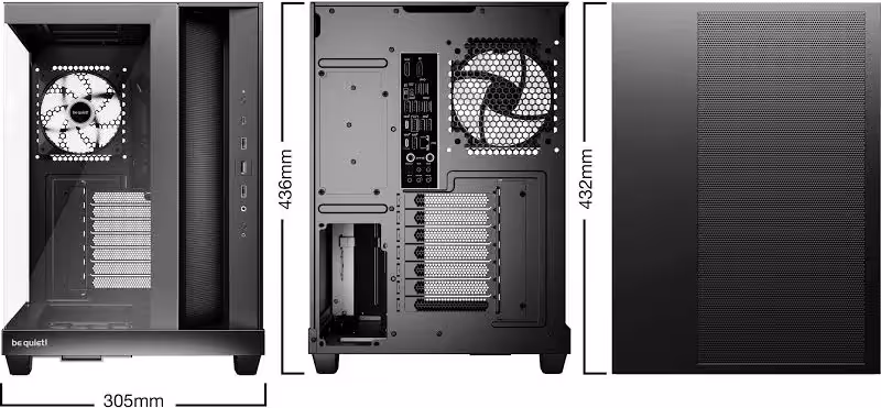 be quiet! Light Base 500 LX ATX - vue 2