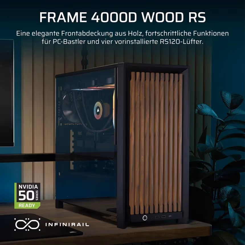 Corsair FRAME 4000D E-ATX - vue 2