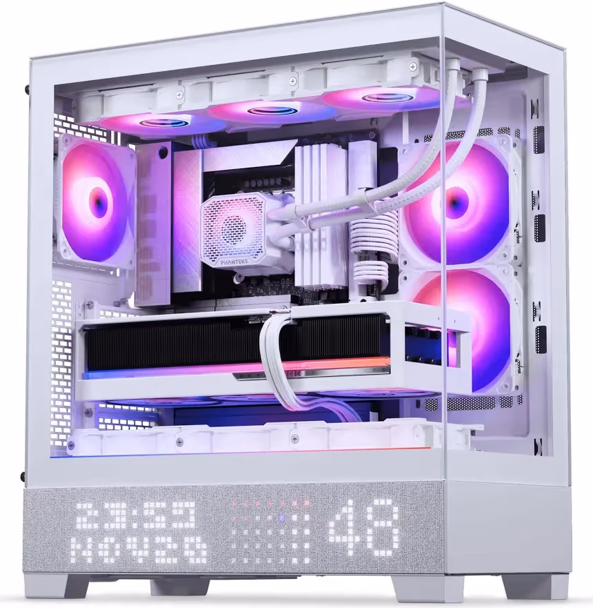 Phanteks XT View Matrix White E-ATX - vue 5