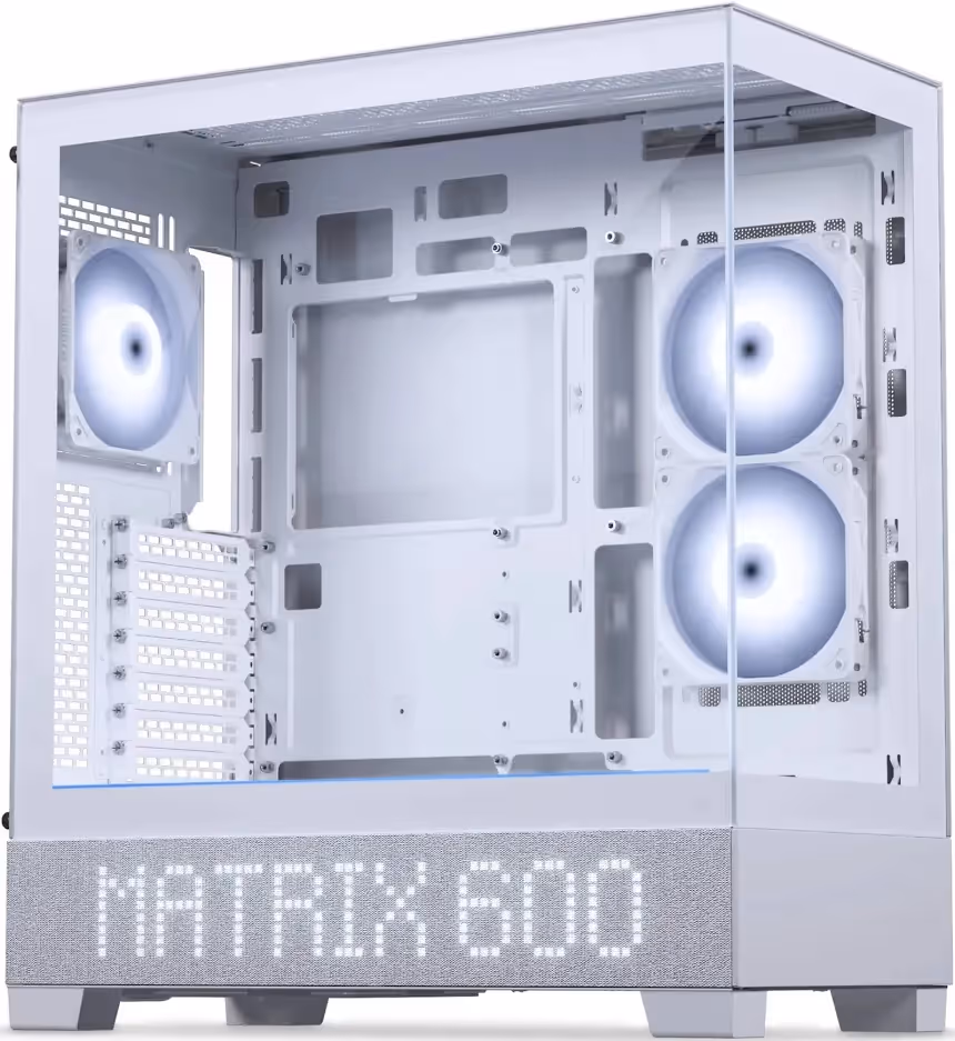 Phanteks XT View Matrix White E-ATX - vue 2