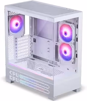 Phanteks XT View Matrix White E-ATX - vue 3