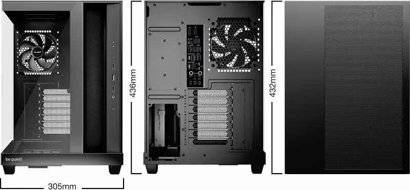 be quiet! Light Base 500 ATX - vue 4