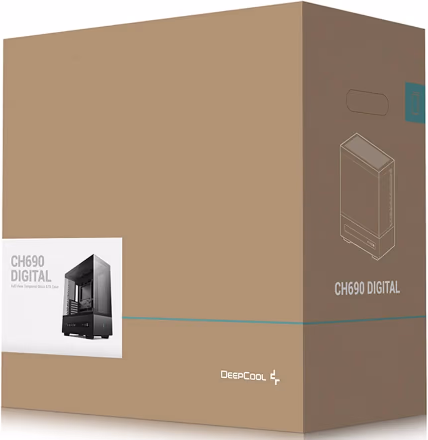 Deepcool CH690 Digital ATX - vue 3