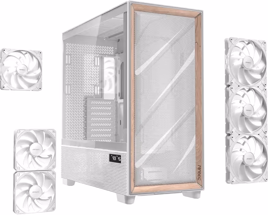 Antec FLUX PRO White E-ATX - vue 4
