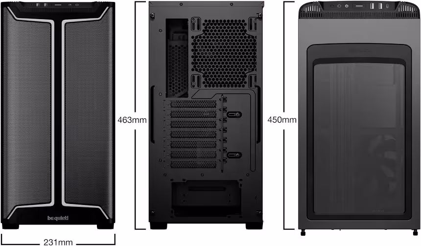be quiet! Pure Base 501 DX ATX - vue 5