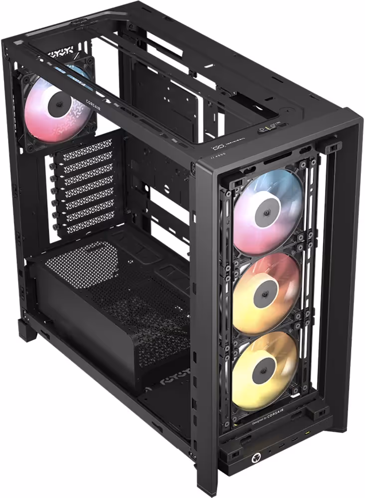 Corsair Frame 4000D LCD E-ATX RGB - vue 3