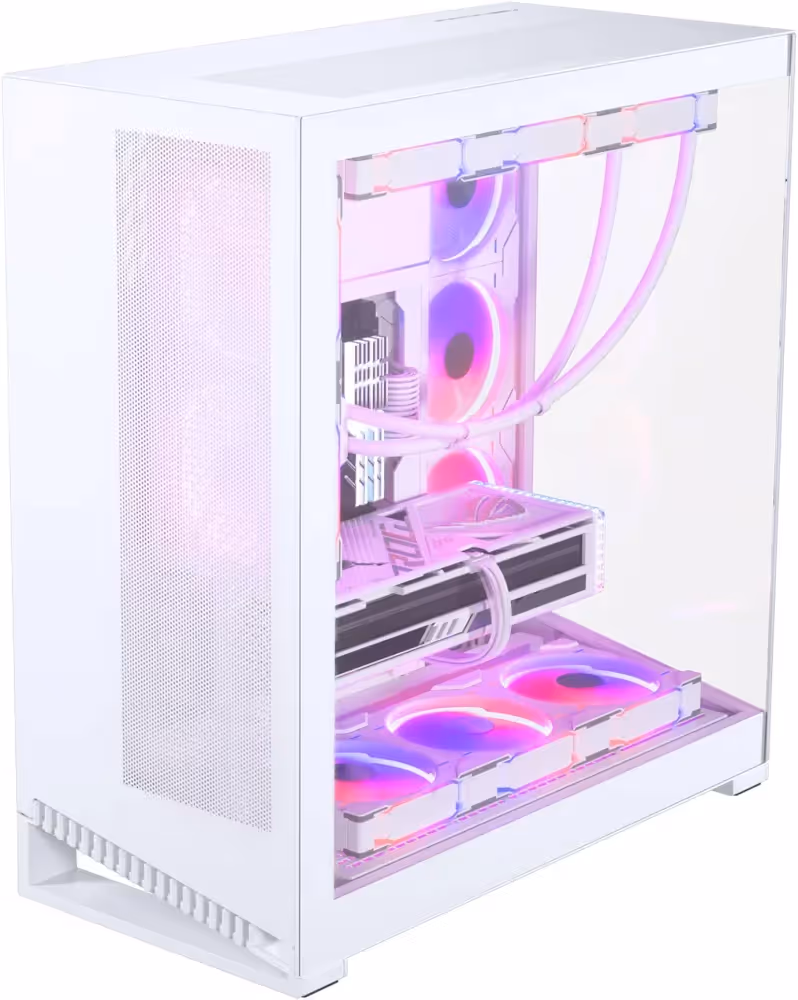 Phanteks NV9 TG White E-ATX - vue 2
