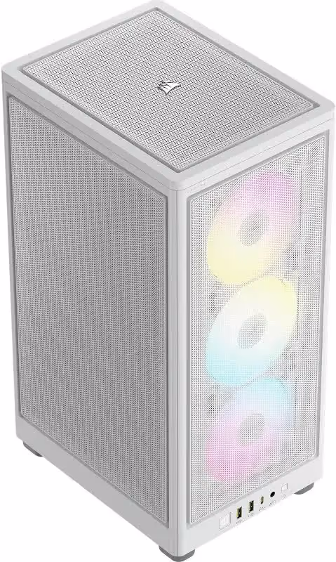 Corsair 2000D Airflow mITX RGB White - vue 3