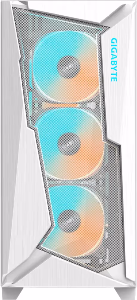 Gigabyte C301 Glass White E-ATX - vue 3