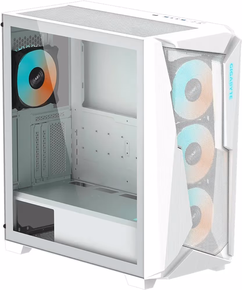 Gigabyte C301 Glass White E-ATX - vue 2