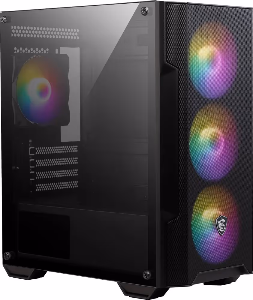 MSI MAG FORGE M100A mATX - vue 3