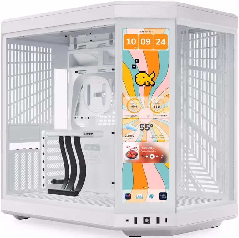 Hyte Y70 Touch Infinite White ATX