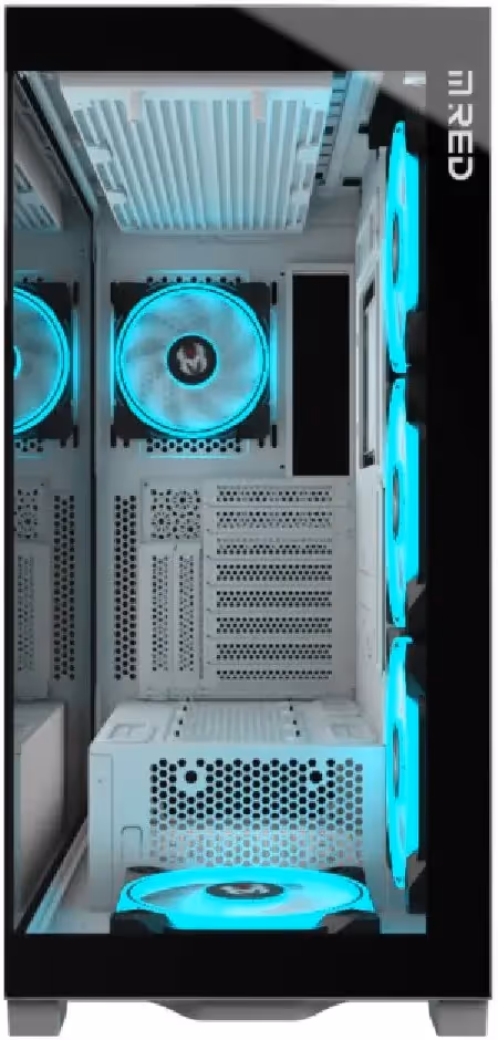 M.RED Radiant.X ATX White - vue 4