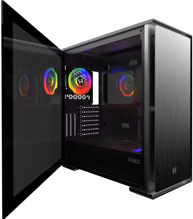 M.RED Iron Glass E-ATX - vue 5