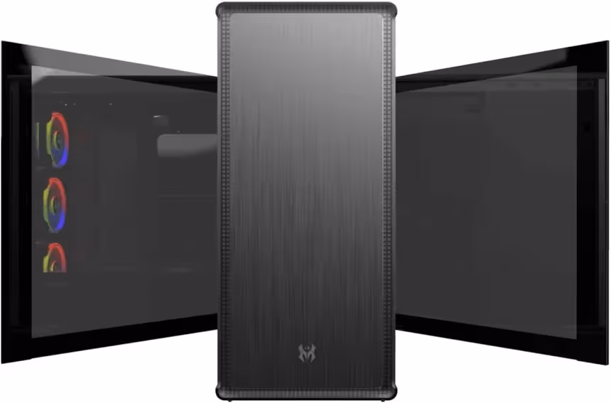 M.RED Iron Glass E-ATX - vue 2