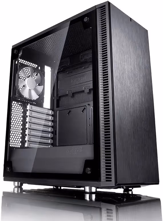 Fractal Design Define C TG Black ATX - vue 2
