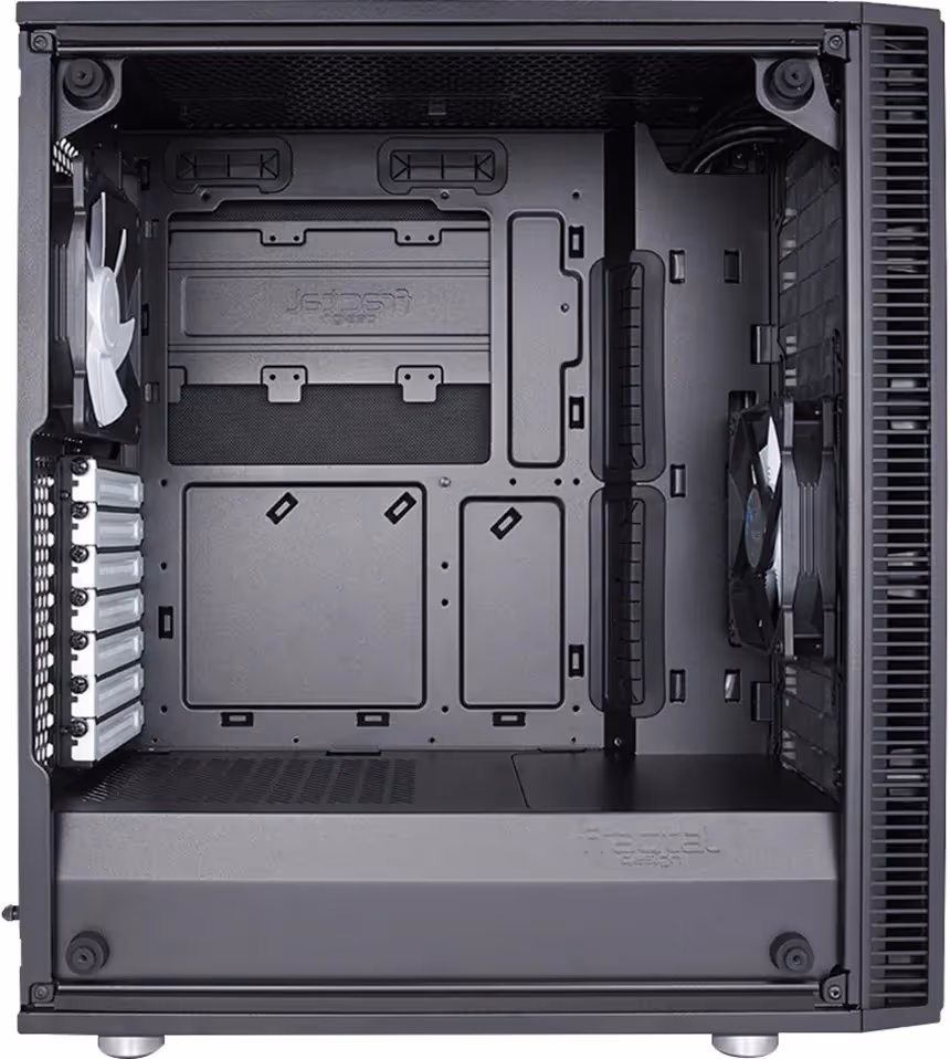Fractal Design Define C TG Black ATX - vue 3