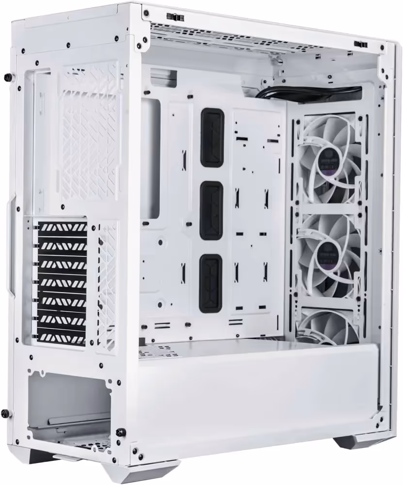 Cooler Master MasterBox MB520 TG ATX White - vue 5